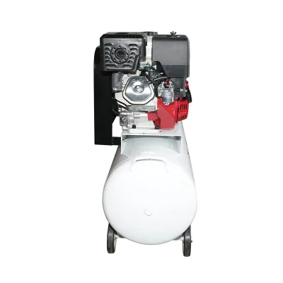 Compressore d'aria a cinghia da 200 litri, motore a benzina da 13 CV, pressione massima 8 bar, volume di aspirazione aria 600 l/min Breckner Germany - immagine 5
