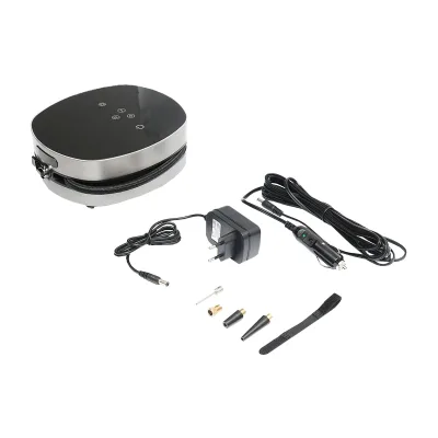 Compressore d'aria con touch screen, batteria da 2500 mAh, pressione massima 8,27 Bar, tensione di alimentazione 12,6 V/1 A, wireless Breckner Germany