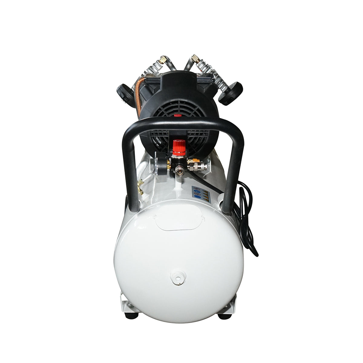 Compressore d'aria da 100 litri, motore a V a 2 cilindri 2,2 kW/3 CV, pressione massima 8 bar, volume d'aria aspirata 425 l/min Breckner Germany - immagine 5