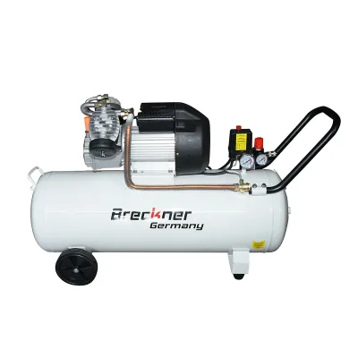 Compressore d'aria da 100 litri, motore a V a 2 cilindri 2,2 kW/3 CV, pressione massima 8 bar, volume d'aria aspirata 425 l/min Breckner Germany - immagine 2