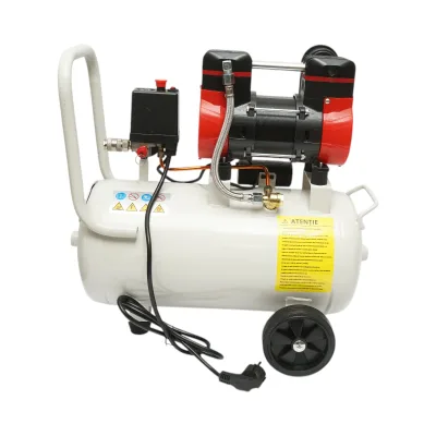 Compressore d'aria da 24 litri, motore a 2 cilindri da 1 kW/1,3 CV, pressione massima 8 bar, volume di aspirazione aria 130 l/min Breckner Germany - immagine 3