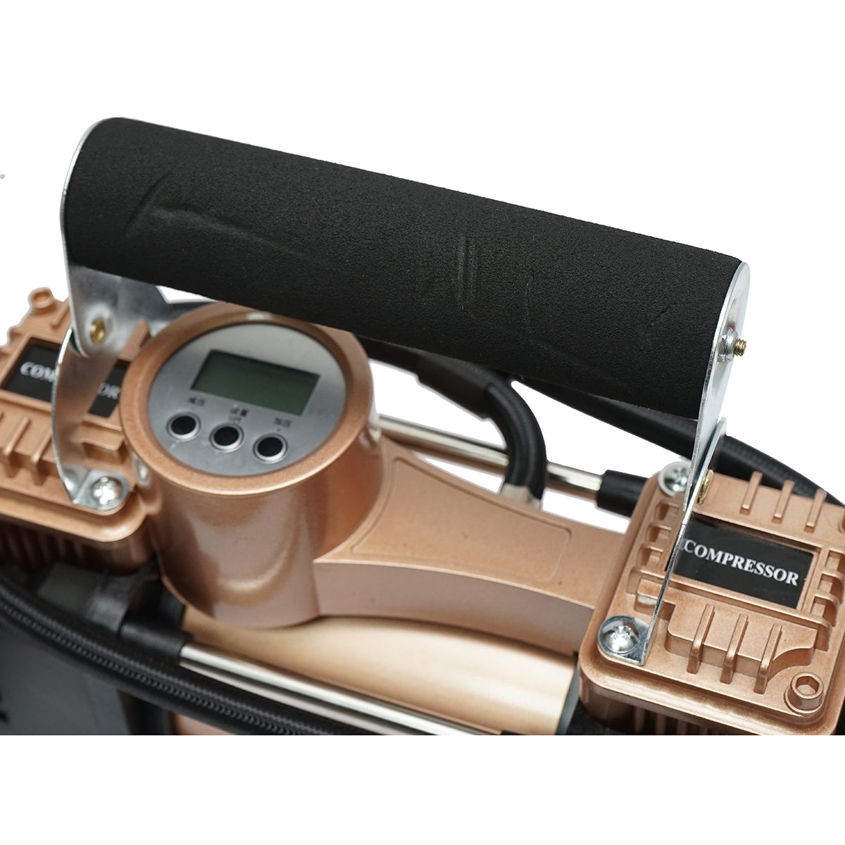 Compressore d'aria per pneumatici 12V 180W, 150PSI, 45l/min, cavo da 3m per presa accendisigari auto Breckner Germany - immagine 5