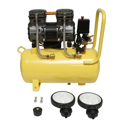Compressore d'aria silenzioso oil-free da 30 litri, potenza motore 1,5 kW/2 CV, pressione massima 8 bar, volume di aspirazione aria 130 l/min Crownman - immagine 2