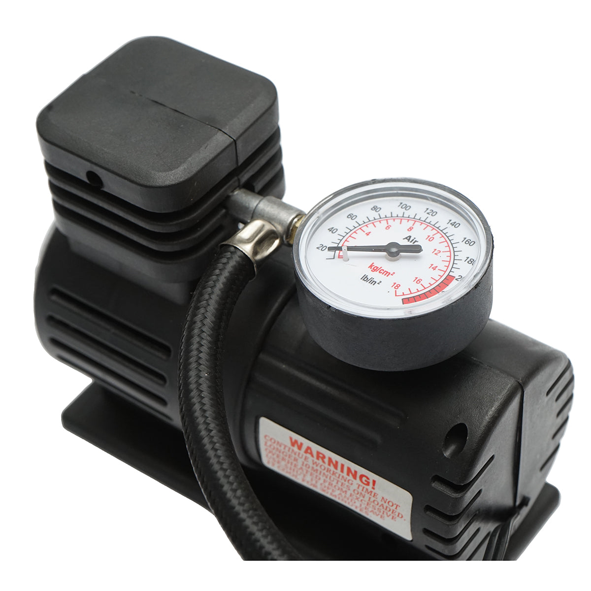 Compressore d’aria per gonfiaggio gomme 12V 250 PSI, cavo 2,8 m per presa accendisigari auto Breckner Germany - immagine 4
