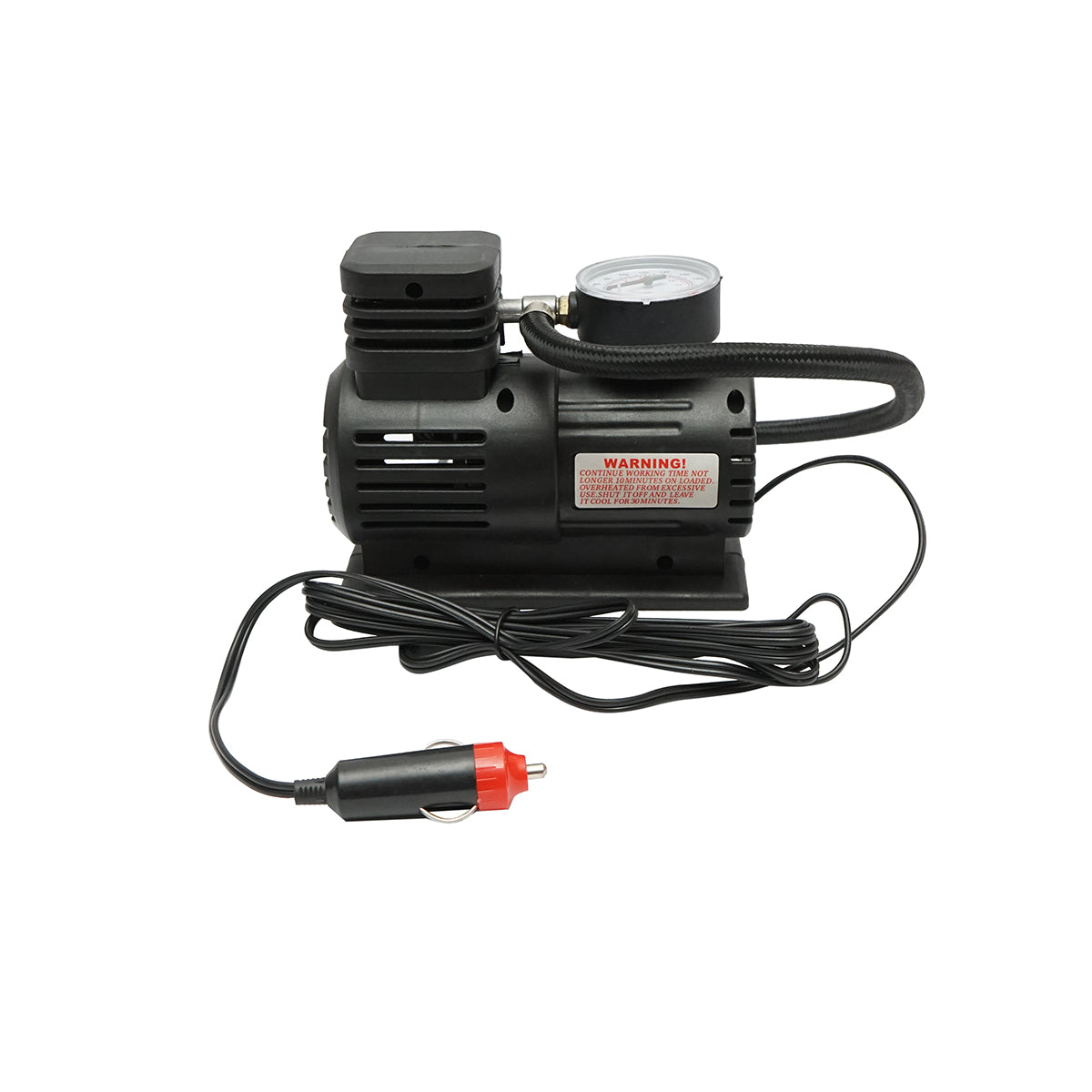 Compressore d’aria per gonfiaggio gomme 12V 250 PSI, cavo 2,8 m per presa accendisigari auto Breckner Germany - immagine 3