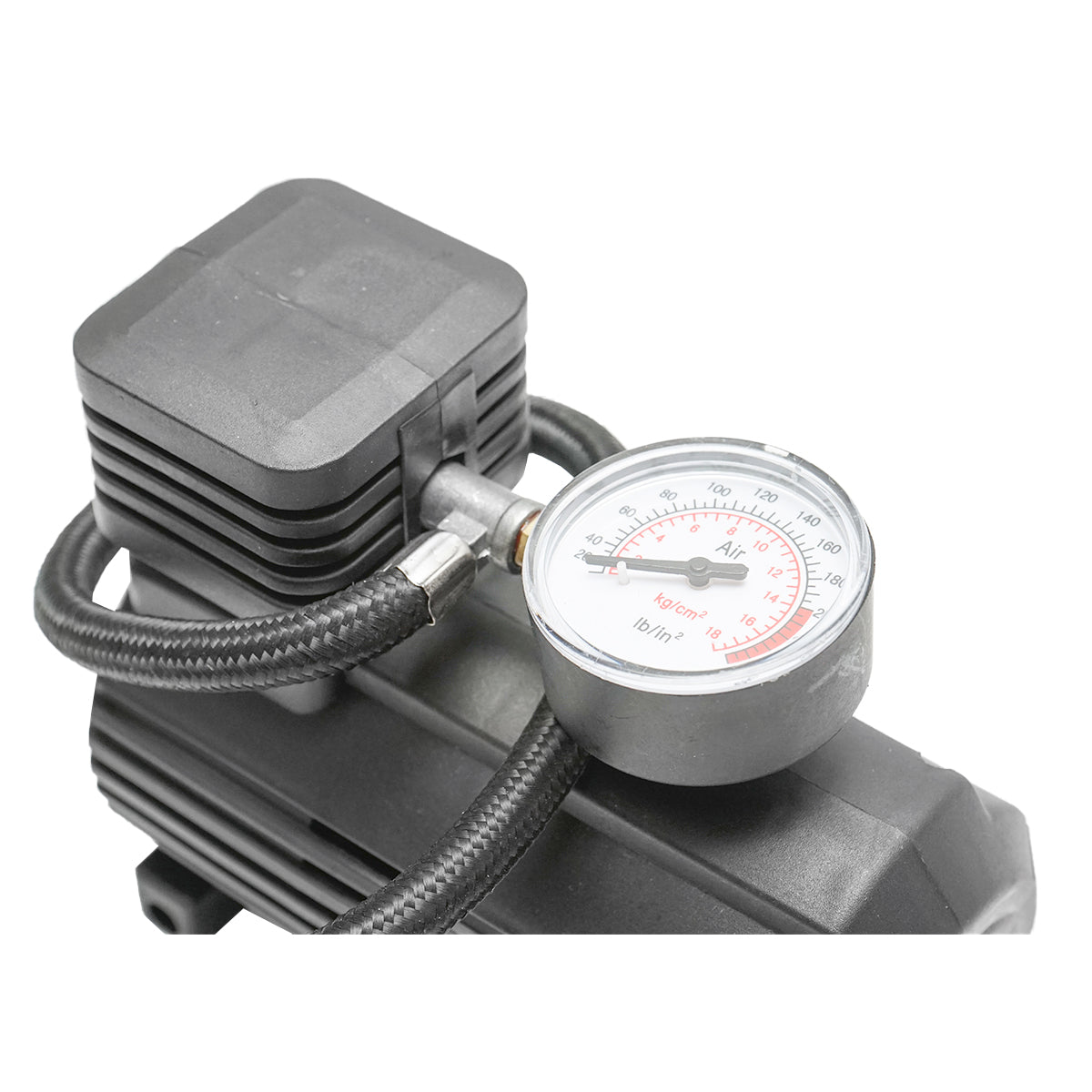 Compressore per auto 12V/10A, alimentato dalla presa accendisigari, pressione massima 18 Bar Breckner Germany - immagine 4