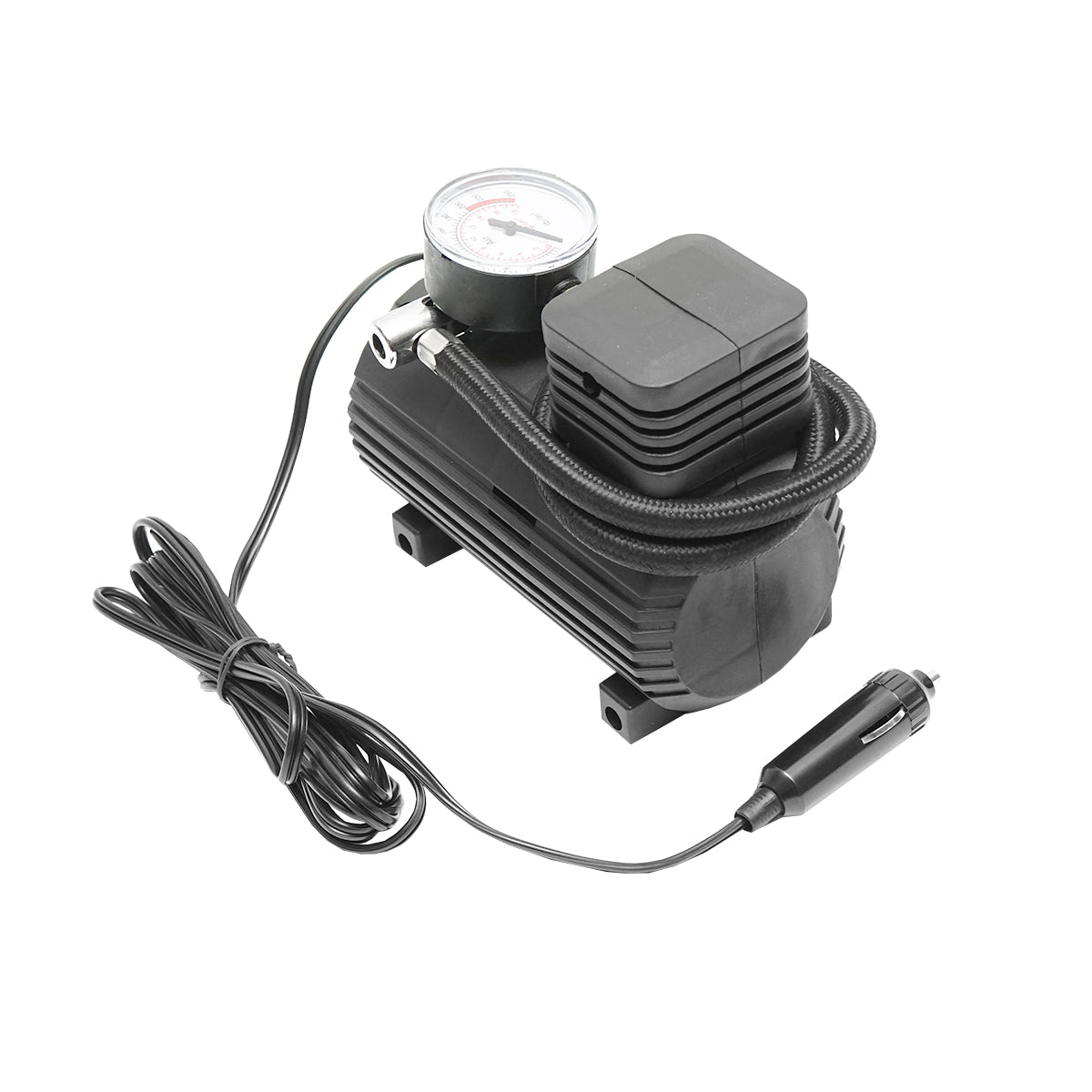 Compressore per auto 12V/10A, alimentato dalla presa accendisigari, pressione massima 18 Bar Breckner Germany - immagine 3