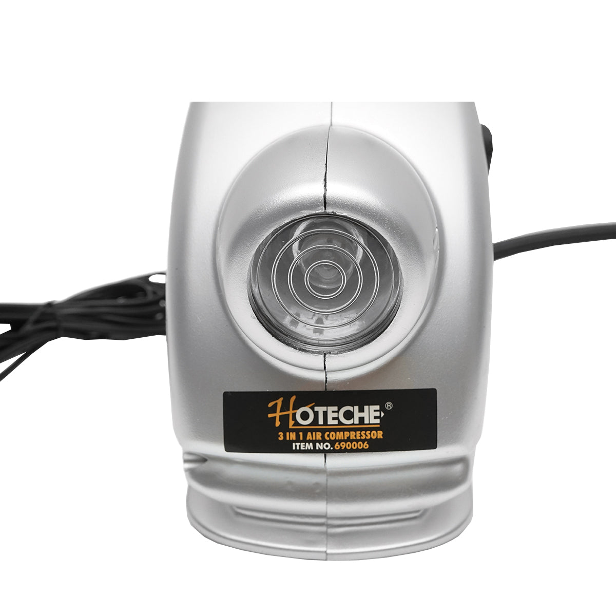 Compressore per auto 3 in 1 da 12 V con torcia e lampada da lavoro, pressione massima 6,9 bar. Hoteche - immagine 6