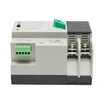 Comutatore ATS 220V monofase, separatore automatico da pannelli fotovoltaici alla rete SQ3W-100/2P Suntree - immagine 5