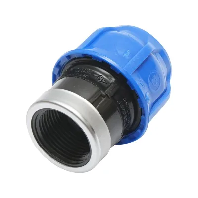 Connettore a compressione 32 mm x 1" PN16 Connettori tubo dell’aqua per sistemi di irrigazione RACCORDO/GIUNTO FEMMINA mm.32 X 1" - immagine 2