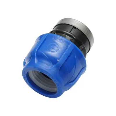 Connettore a compressione 40 mm x 1"1/4- PN16 Connettori tubo dell’aqua per sistemi di irrigazione RACCORDO/GIUNTO FEMMINA mm.40X1"1/4- PN16 - immagine 2