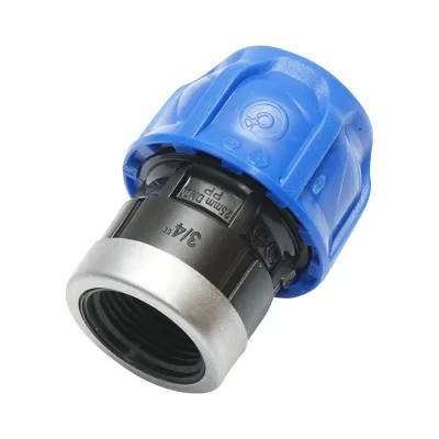 Connettore a compressione PN16-25 mm X 3/4" Connettori tubo dell’aqua per sistemi di irrigazione RACCORDO/GIUNTO FEMMINA PN16-25 mm X 3/4" - immagine 2