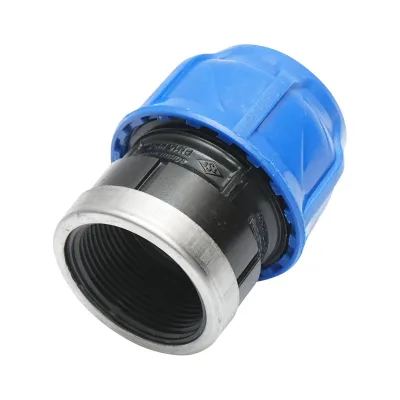 Connettore a compressione PN16-40 mm x 1 1/2" Connettori tubo dell’aqua per sistemi di irrigazione RACCORDO/GIUNTO FEMMINA PN16-40 mm x 1 1/2" - immagine 4