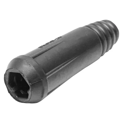 Connettore da 9 mm, DKJ10-25 per cavo di saldatura nero Breckner Germany - immagine 2