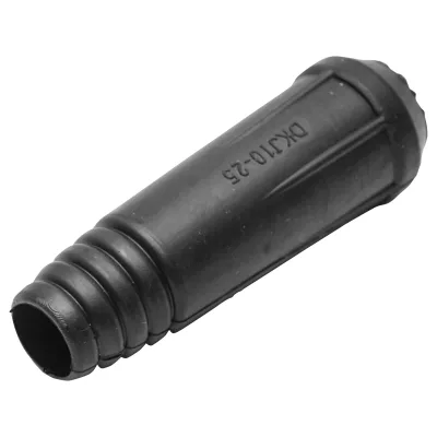 Connettore da 9 mm, DKJ10-25 per cavo di saldatura nero Breckner Germany - immagine 3