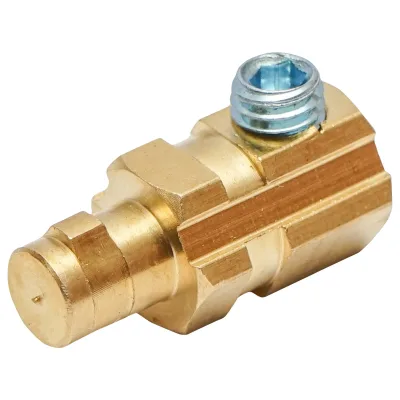 Connettore da 9 mm, DKJ10-25 per cavo di saldatura rosso Breckner Germany - immagine 3