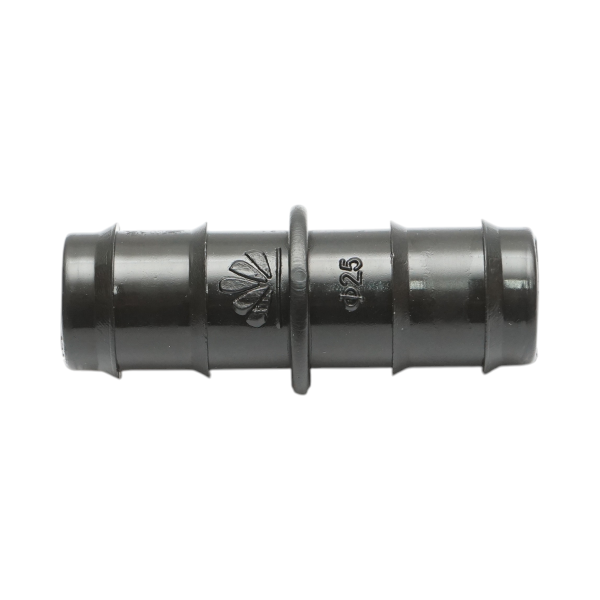 Connettore diritto per tubo di irrigazione a goccia 25x25 mm per sistemi di irrigazione