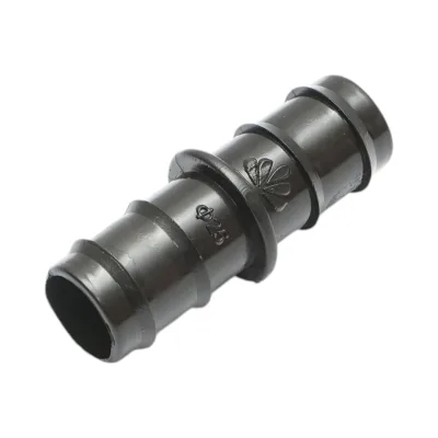 Connettore diritto per tubo di irrigazione a goccia 25x25 mm per sistemi di irrigazione - immagine 2