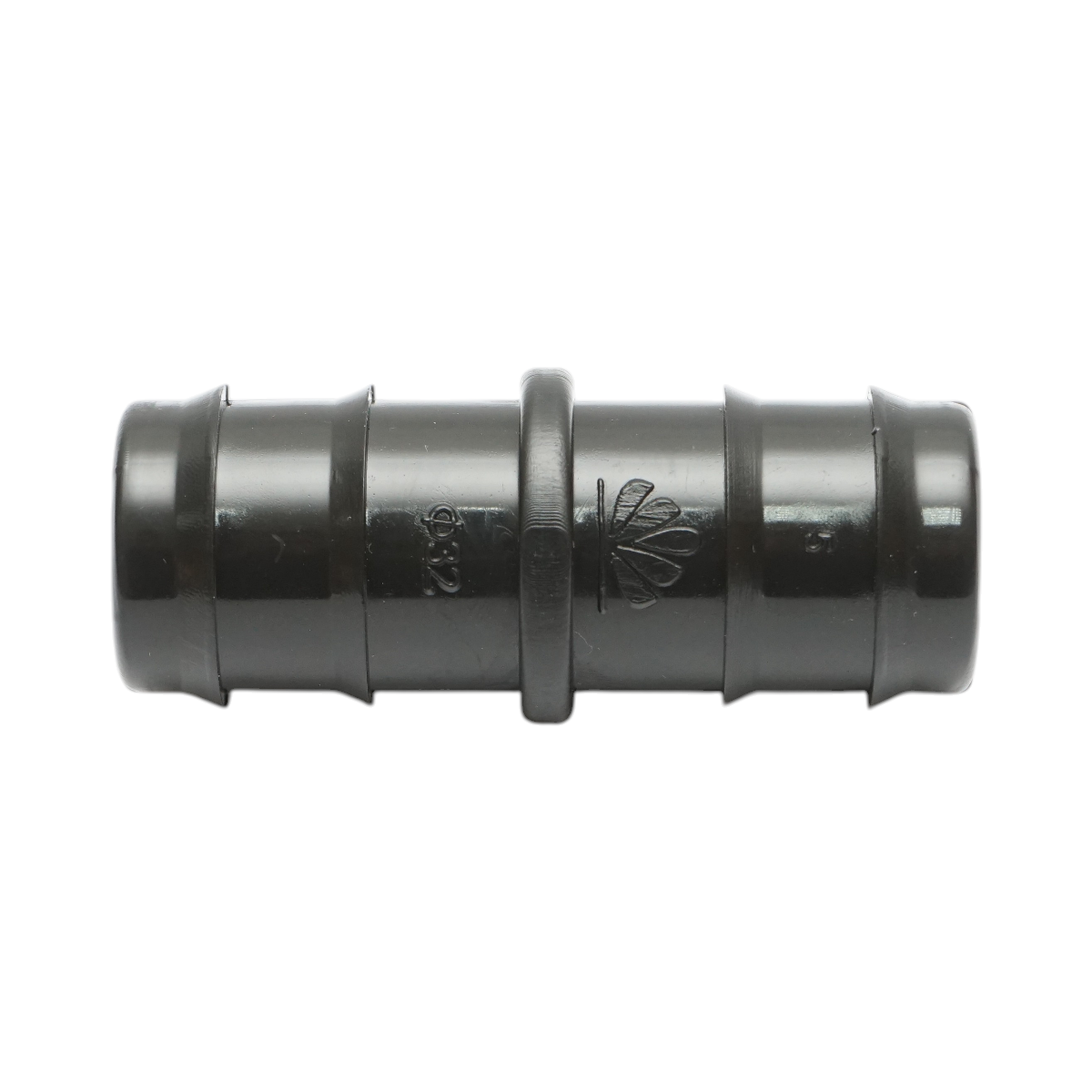 Connettore diritto per tubo di irrigazione a goccia 32x32 mm per sistemi di irrigazione