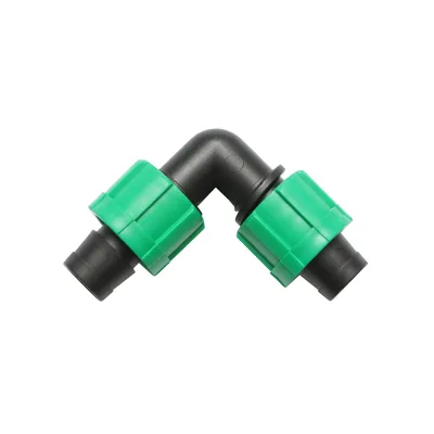 Connettore gomito a 90 gradi per tubo, tubo di irrigazione 17x17mm. - immagine 4
