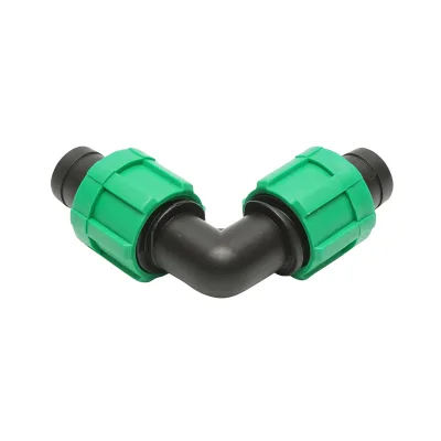 Connettore gomito a 90 gradi per tubo, tubo di irrigazione 17x17mm. - immagine 3