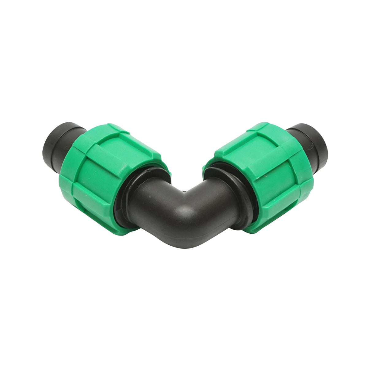 Connettore gomito a 90 gradi per tubo, tubo di irrigazione 17x17mm. - immagine 3