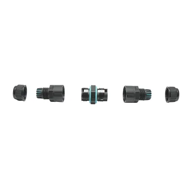 Connettore per cavo elettrico M16 250V 15A, 2 poli IP67 Leader - immagine 3
