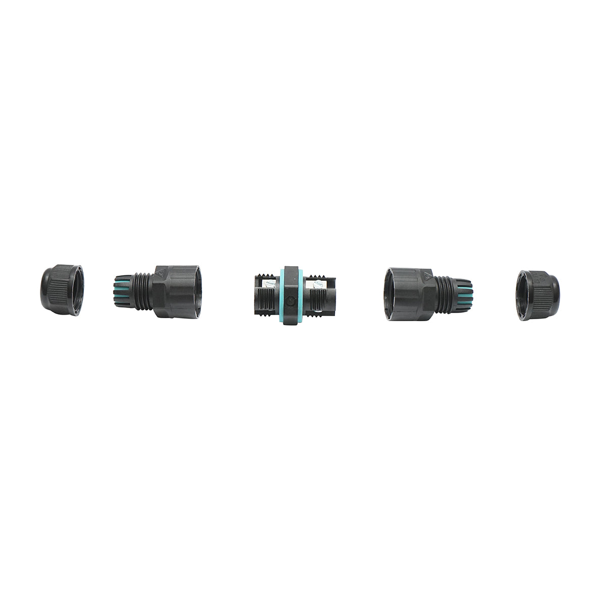 Connettore per cavo elettrico M16 250V 15A, 2 poli IP67 Leader - immagine 3
