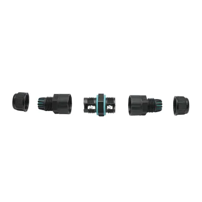 Connettore per cavo elettrico M16 250V 15A, 3 poli IP67 Leader - immagine 3