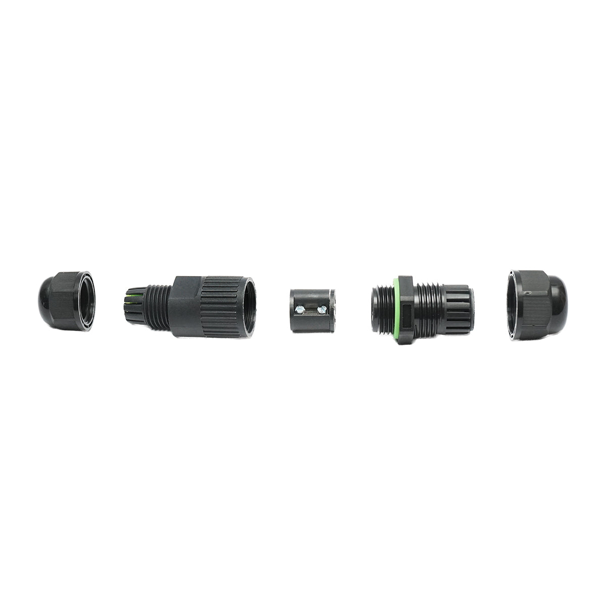 Connettore per cavo elettrico M18 250V 10A, 3 poli IP67 Leader - immagine 3