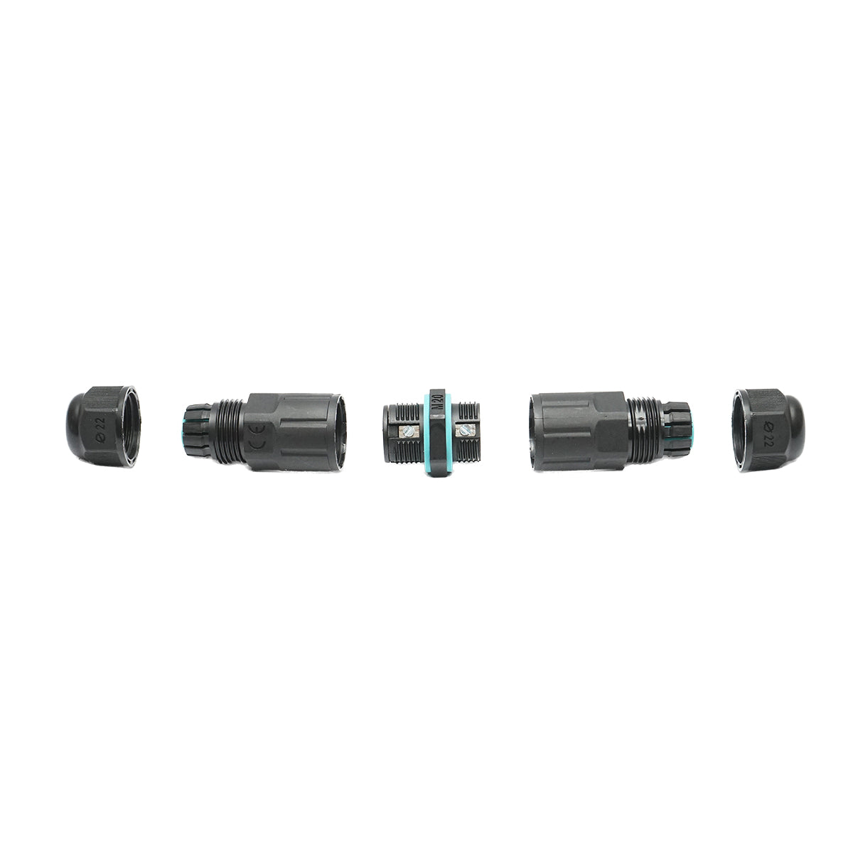 Connettore per cavo elettrico M20 250V 10A, 4 poli IP67 Leader - immagine 3