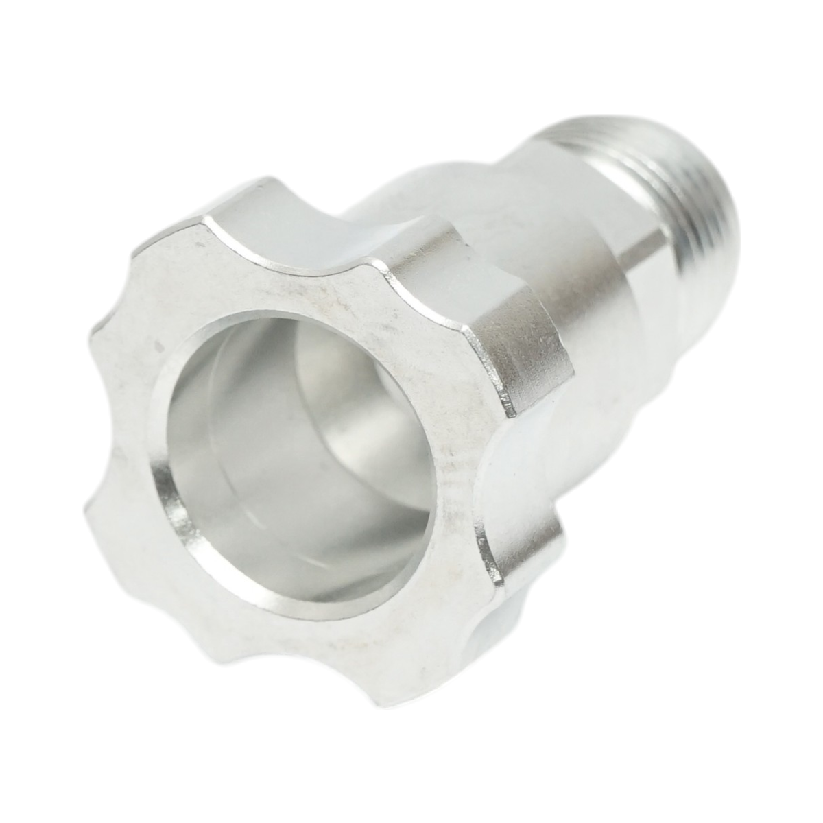 Connettore per pistola per verniciatura DeVilbiss M16x1,5mm in alluminio - immagine 2