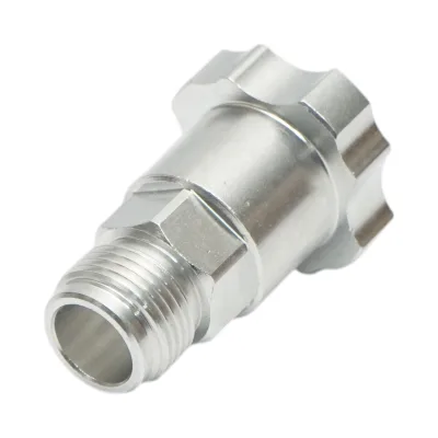 Connettore per pistola per verniciatura DeVilbiss M16x1,5mm in alluminio