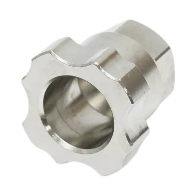 Connettore per pistola per verniciatura M14x1,5mm in acciaio inox - immagine 2