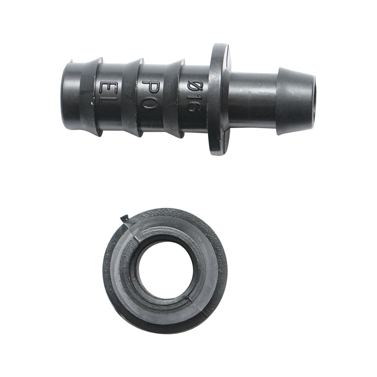 Connettore per tubo a goccia 16x16mm per sistemi di irrigazione - immagine 3