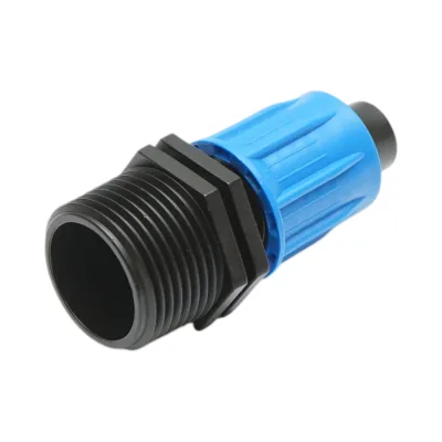 Connettore per tubo di irrigazione a goccia con filettatura esterna da 16 mm x 3/4 di pollice per sistemi di irrigazione. - immagine 4