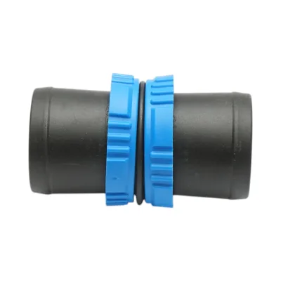 Connettore per tubo gocciolatore con anello 40x40mm per sistemi di irrigazione