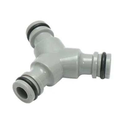Connettore rapido a 3 vie per tubo da giardino da 1/2" - immagine 2