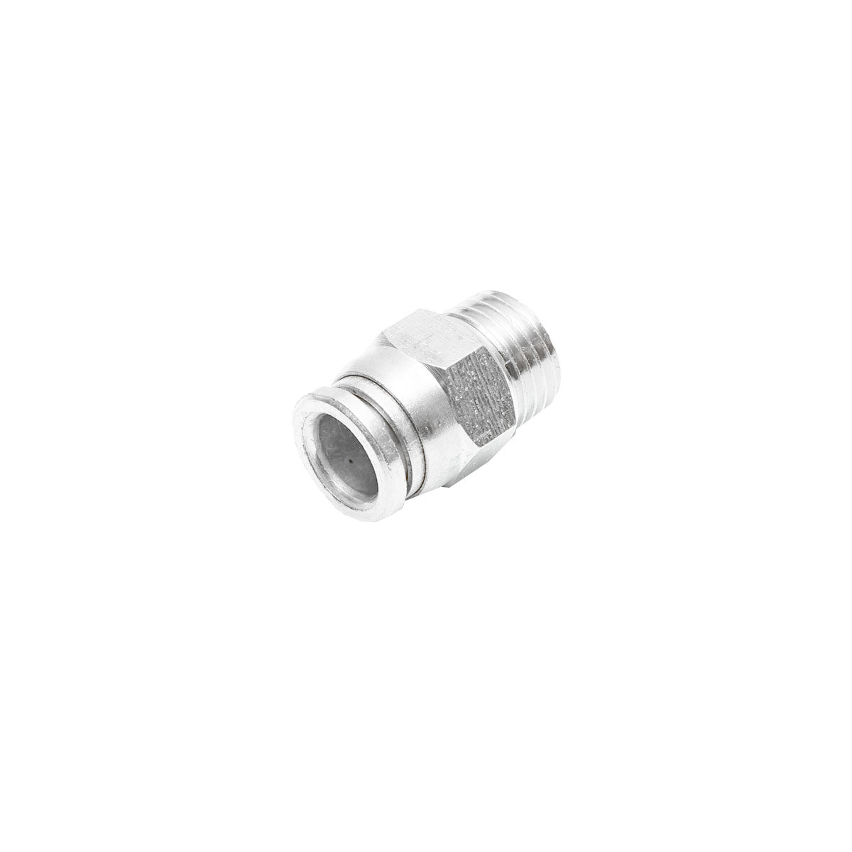 Connettore rapido dritto in metallo e vite in metallo fi 8 con 1/4