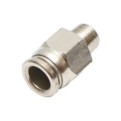 Connettore rapido in metallo dritto e vite in metallo M8 con 1/8 - immagine 3