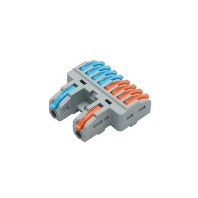 Connettore rapido per cavi 32A 450V, 10 poli 0,08-4mm Leader - immagine 2