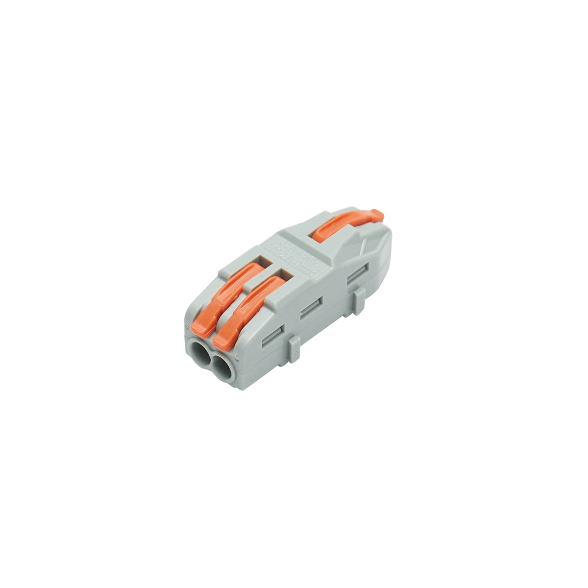 Connettore rapido per cavo 32A 450V, 3 poli 0,08-4mm Leader