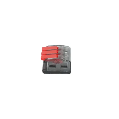 Connettore rapido per cavo 32A 450V, 3 poli 0,2-4mm Leader - immagine 4