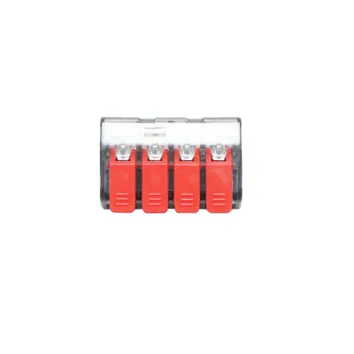 Connettore rapido per cavo 32A 450V, 4 poli 0,2-4mm Leader - immagine 2