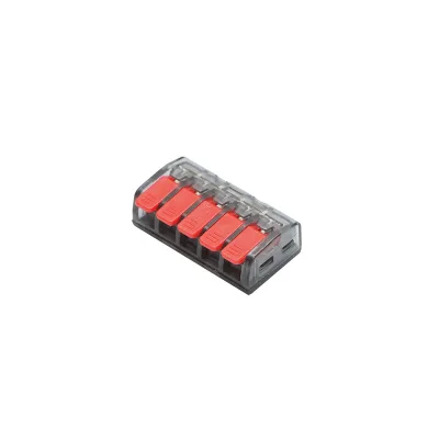 Connettore rapido per cavo 32A 450V, 5 poli 0,2-4mm Leader