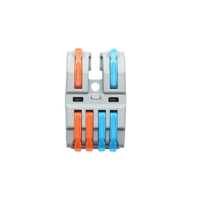Connettore rapido per cavo 32A 450V, 6 poli 0,08-4mm Leader - immagine 3