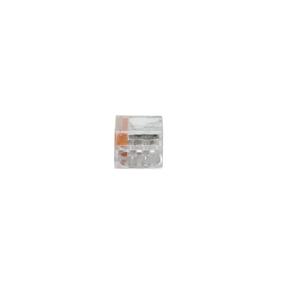 Connettore rapido per conduttore rigido 24A 450V, 3 poli 0,75-2,5mm Leader - immagine 3