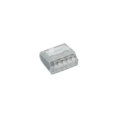 Connettore rapido per conduttore rigido 24A 450V, 5 poli 0,75-2,5mm Leader - immagine 2