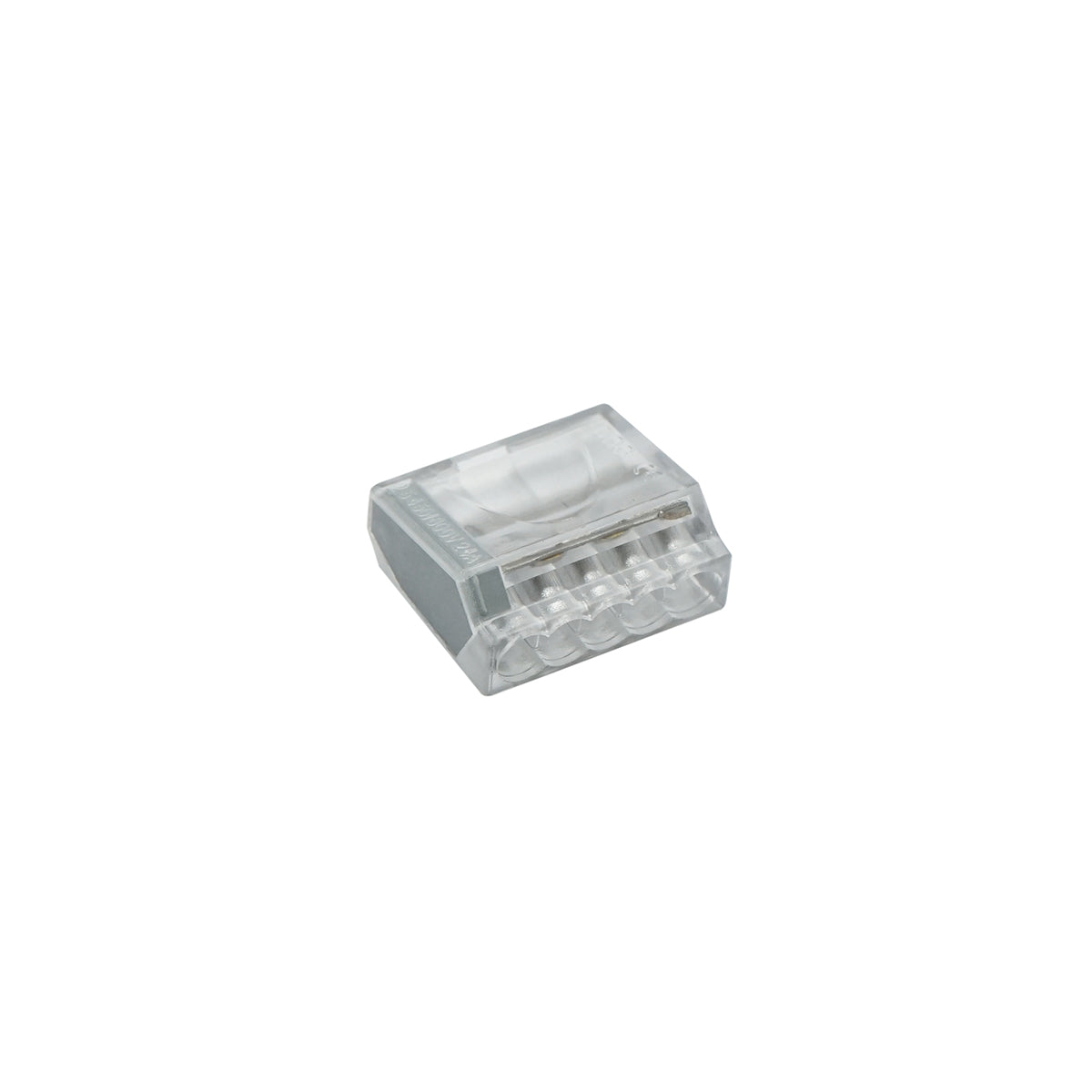 Connettore rapido per conduttore rigido 24A 450V, 5 poli 0,75-2,5mm Leader - immagine 2