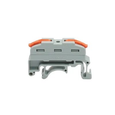 Connettore rapido per guida DIN 32A 450V, 2 poli 0,08-4mm Leader - immagine 2
